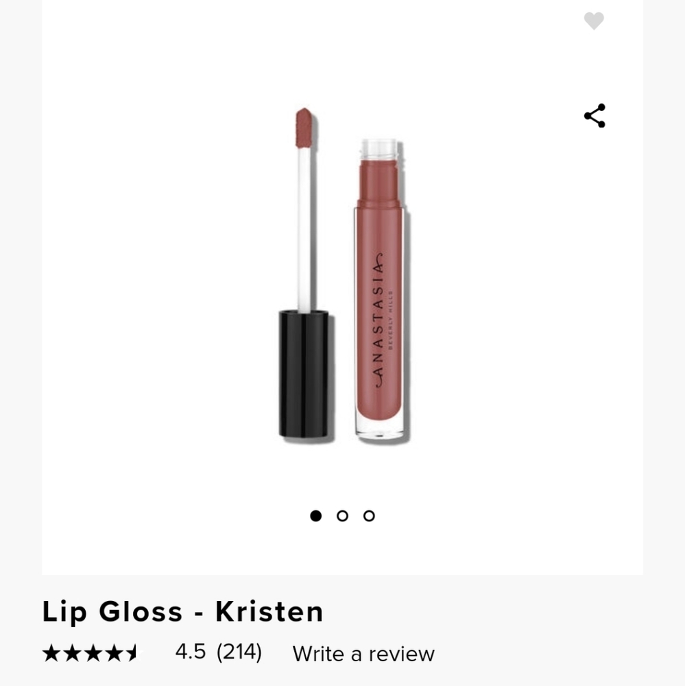 Anastasia Lip Gloss Kristen